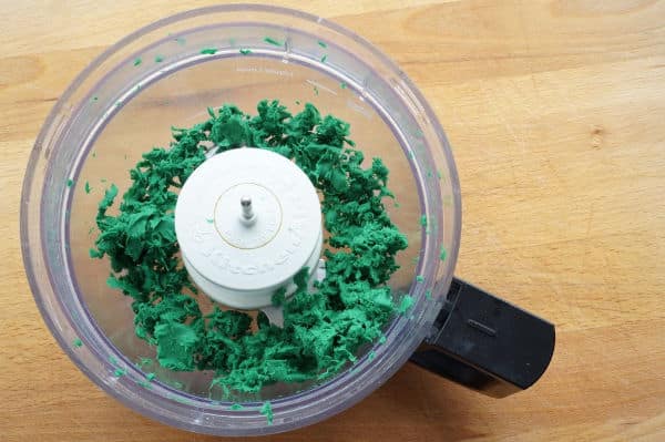 construction paper mash in processor