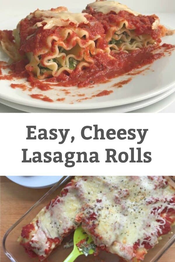 easy lasagna rolls