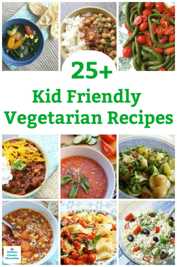 kid friendly vegetarian recipes for kids