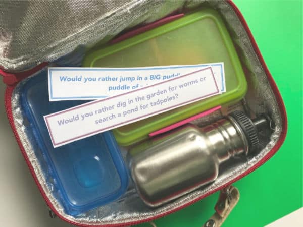 would you rather questions in lunch box