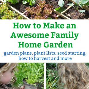 How To Make An Awesome Home Garden With Kids