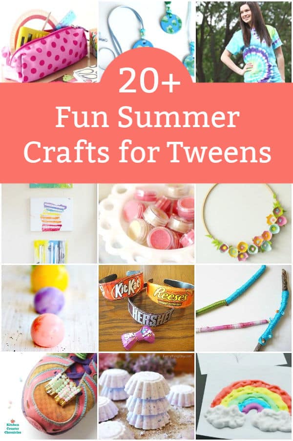 45 Fabulously Fun Summer Crafts for Tweens: Ideas for 8-12 Year Olds