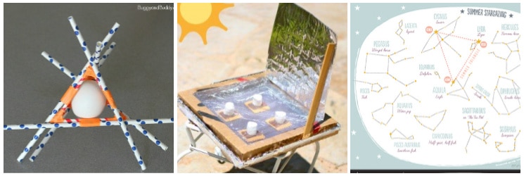 summer science for kids solar oven