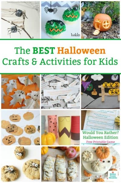 halloween crafts for kids and halloween activities for kids