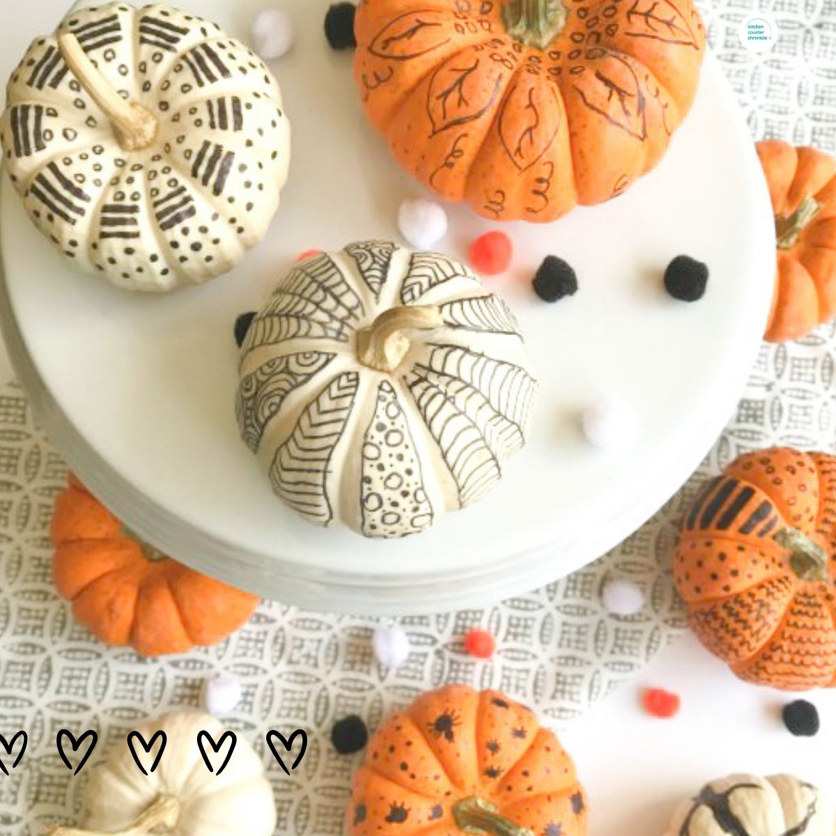 How to Decorate Pumpkins with Markers, image size:1200x1200