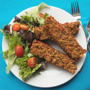 kid friendly vegetarian recipe lentil meatloaf