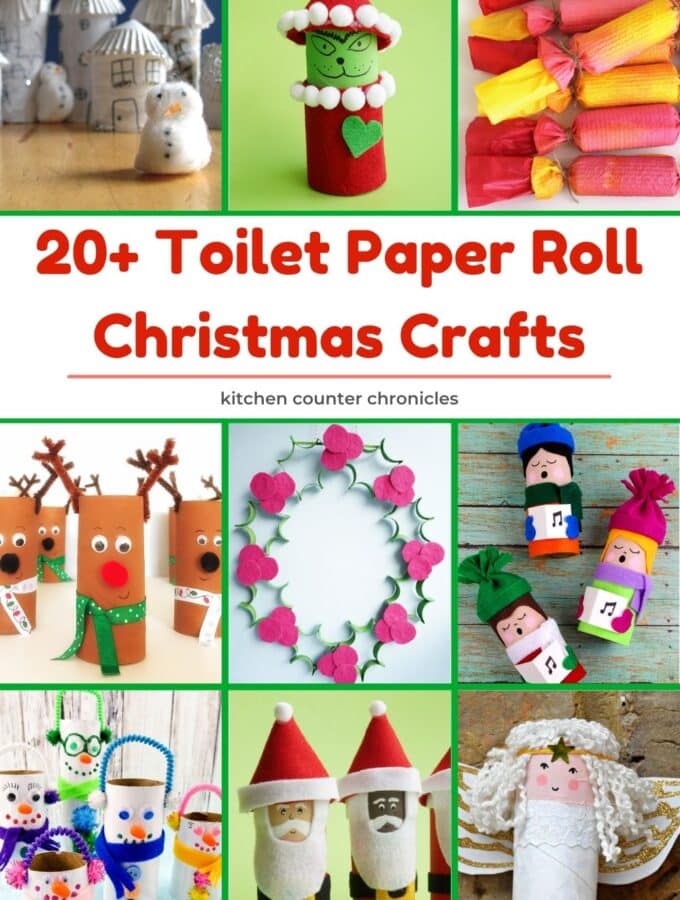 toilet paper roll christmas crafts for kids