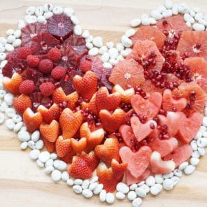 heart valentine fruit tray ideas final fruit heart
