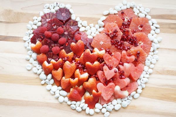 How to Make a Heart Valentine’s Day Fruit Tray