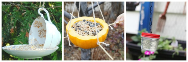 homemade bird feeders for kids tea cup bird feeder