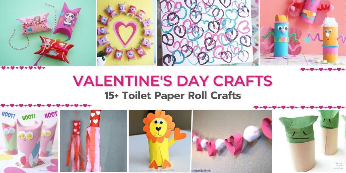 Easy Toilet Paper Roll Valentine Crafts for Kids Easy Toilet Paper Roll Valentine Crafts For Kids
