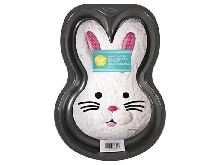 easter bunny baking pan