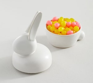 easter bunny snack bowl