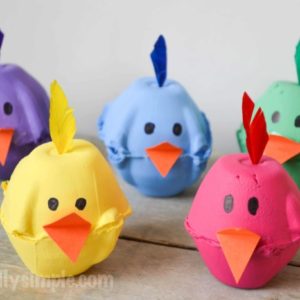 egg carton chick