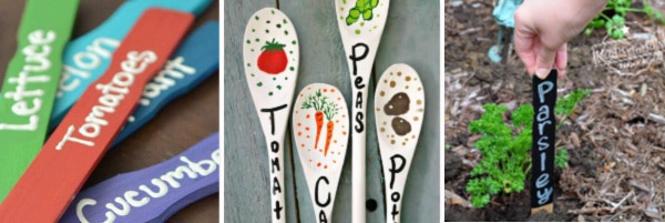 diy garden vegetable markers
