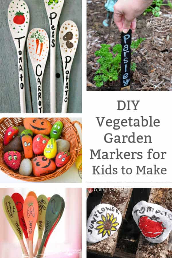 diy vegetable garden markers