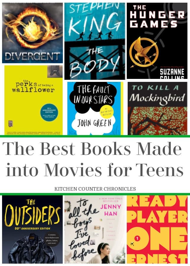 The Best Books Made into Movies for Teens