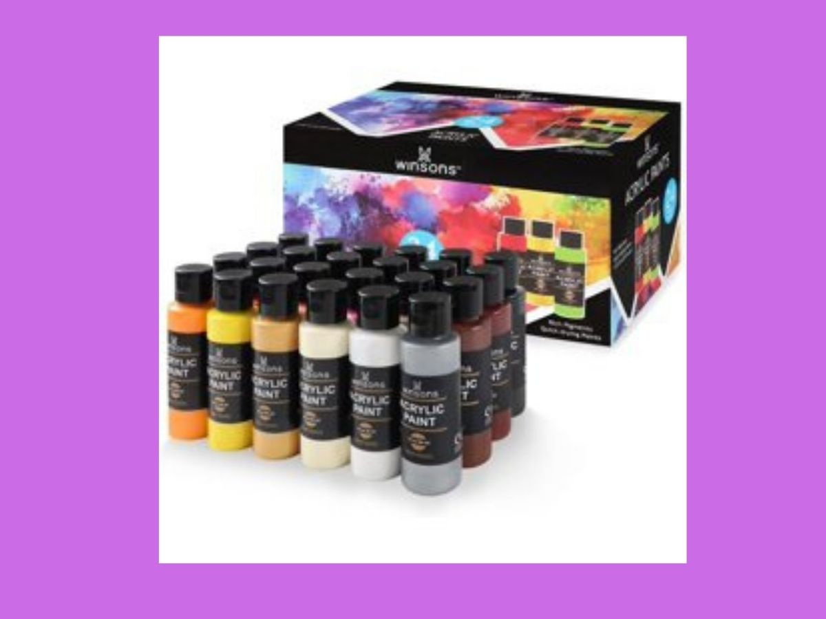 acrylic paint set