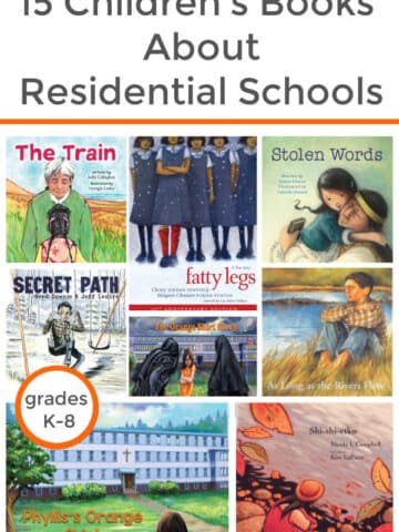 children's books about residential school for kids