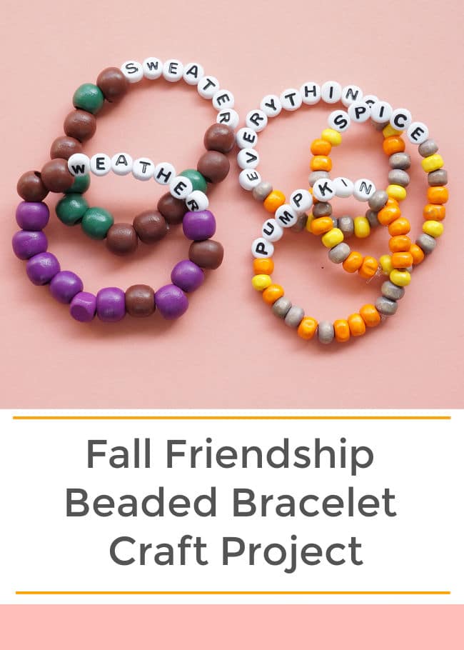 fall friendship bracelets fall craft for tweens