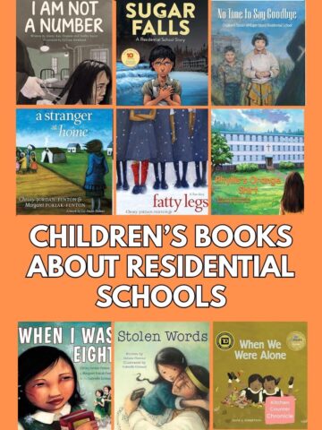 featured image for collection of children's books about residential schools