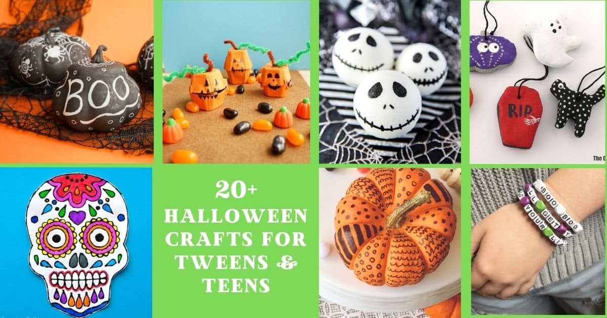 halloween crafts for tweens and teens to make social image