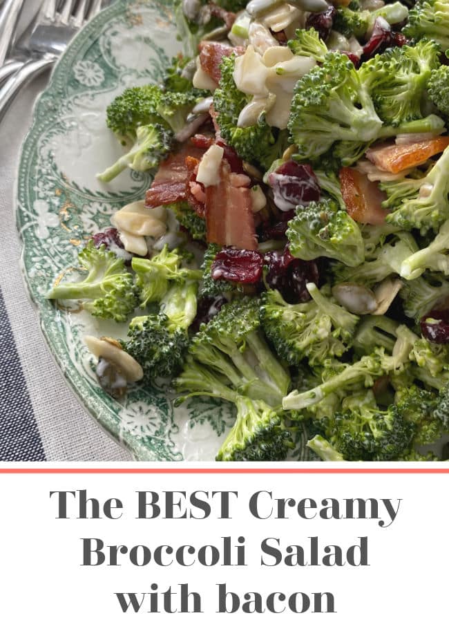 the best broccoli salad with bacon recipe