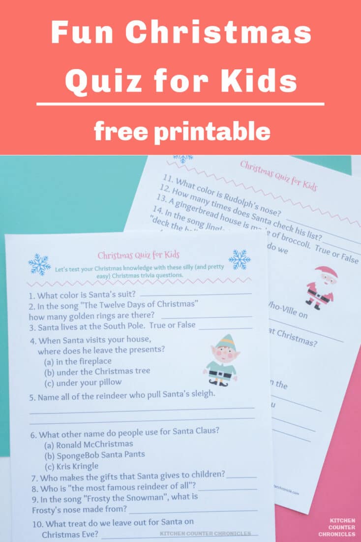 christmas quiz for kids