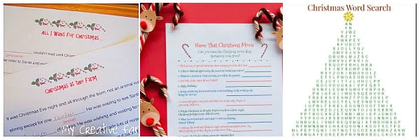 20+ Free Printable Christmas Games for the Whole Family
