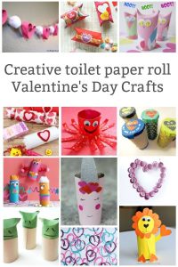 Easy Toilet Paper Roll Valentine Crafts for Kids