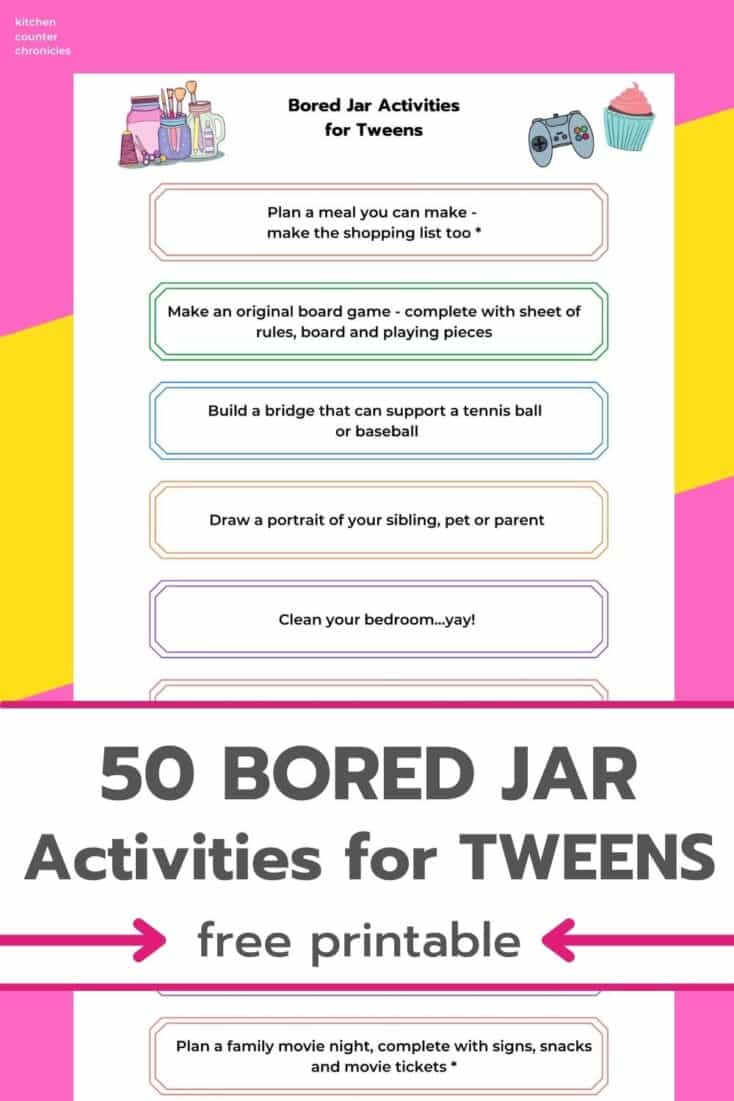 55 Things to Do When You're Bored - Activities for Kids - Twins Mommy