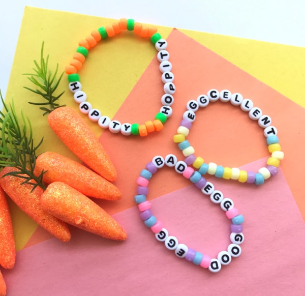 Earth Day Beaded Friendship Bracelet Craft