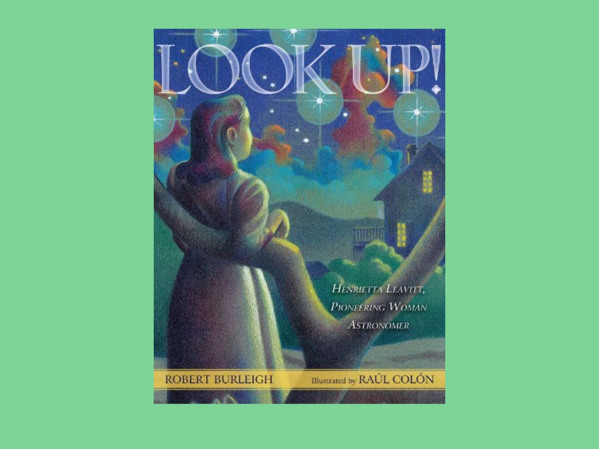 look up! pioneering woman astronomer book cover
