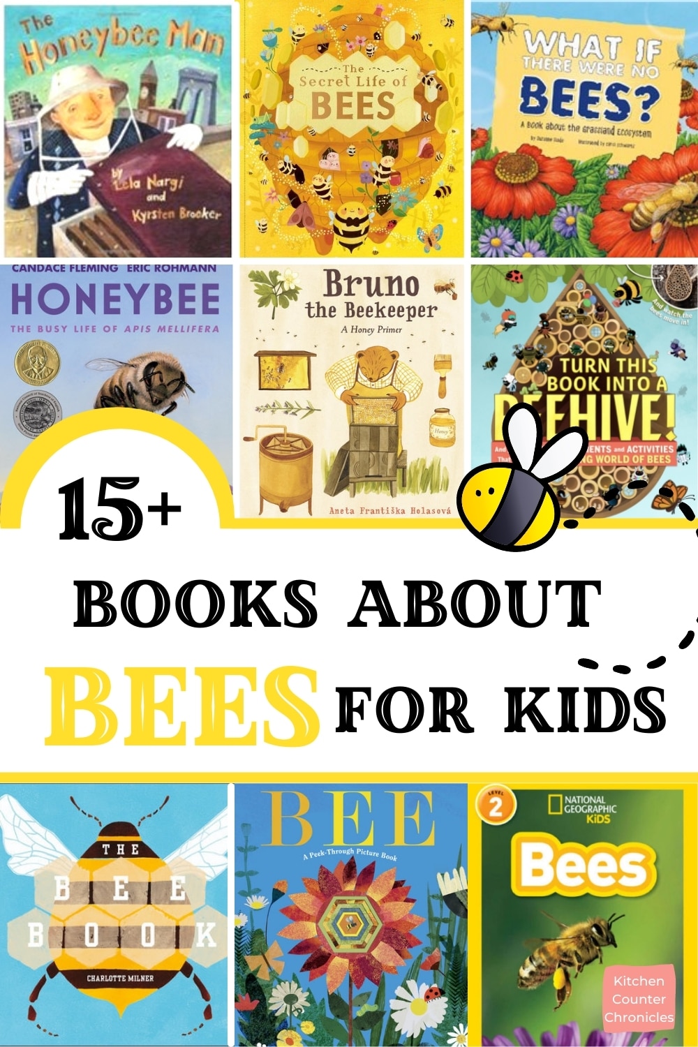 Nature Books for Kids: Best Books About Bees for Kids