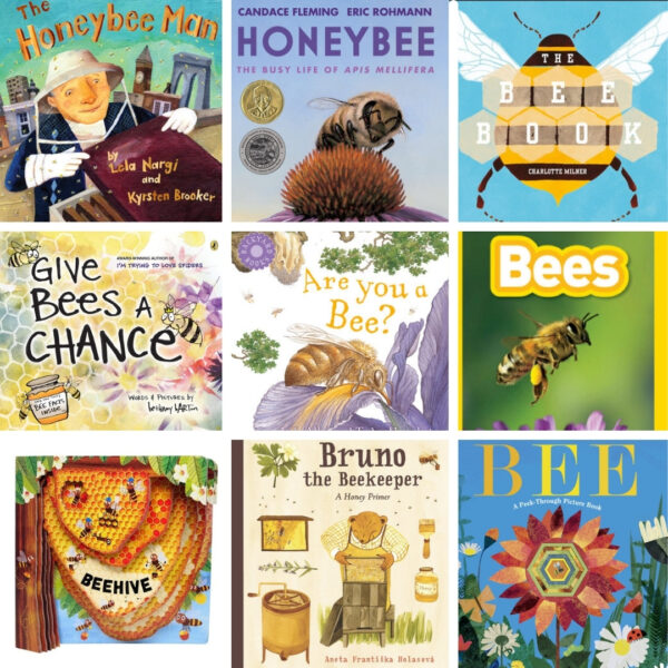 nature books for kids best books about bees for kids collage of books