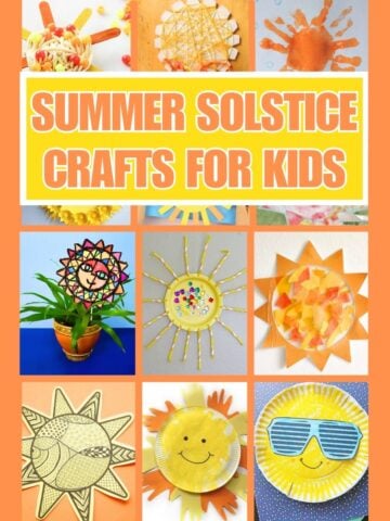 creative summer solstice sun crafts for kids to make