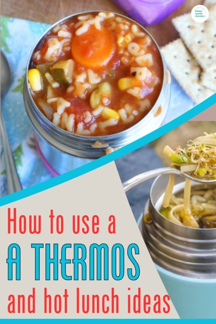 title how to use a thermos and hot lunch ideas for kids new pin