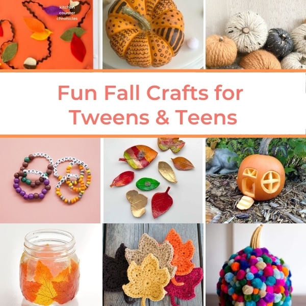 Fun Fall Crafts for Tweens and Teens