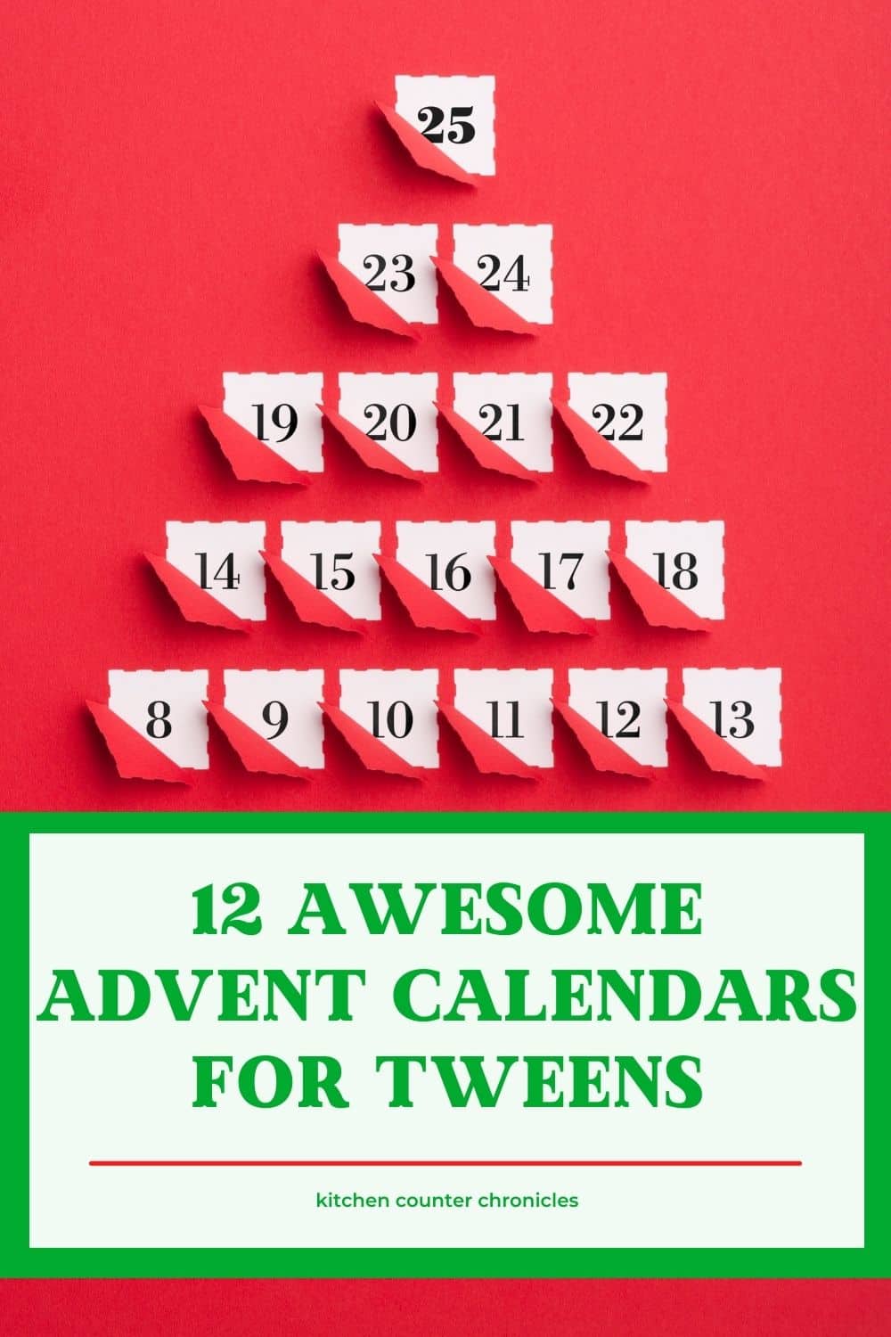 12 Awesome Advent Calendar Ideas For Tweens