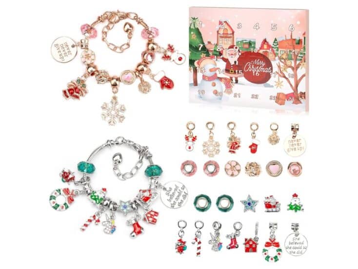 charm bracelet advent calendar