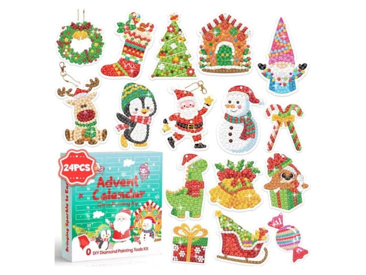 diamond dots advent calendar