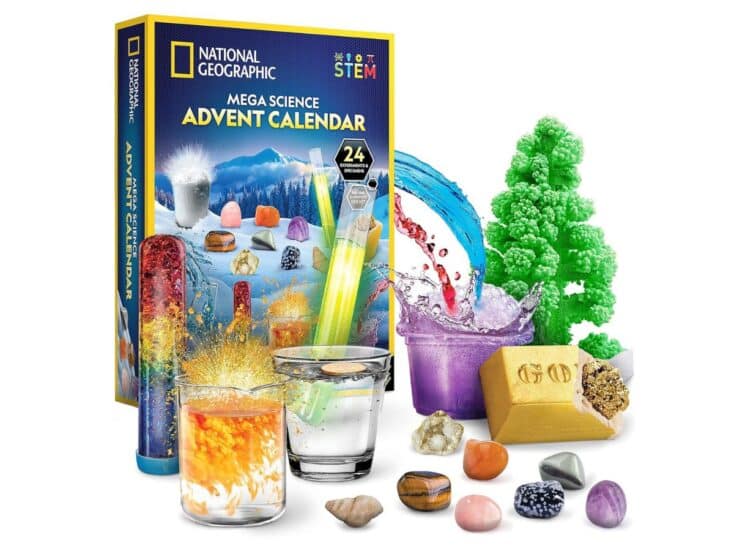 science experiment advent calendar
