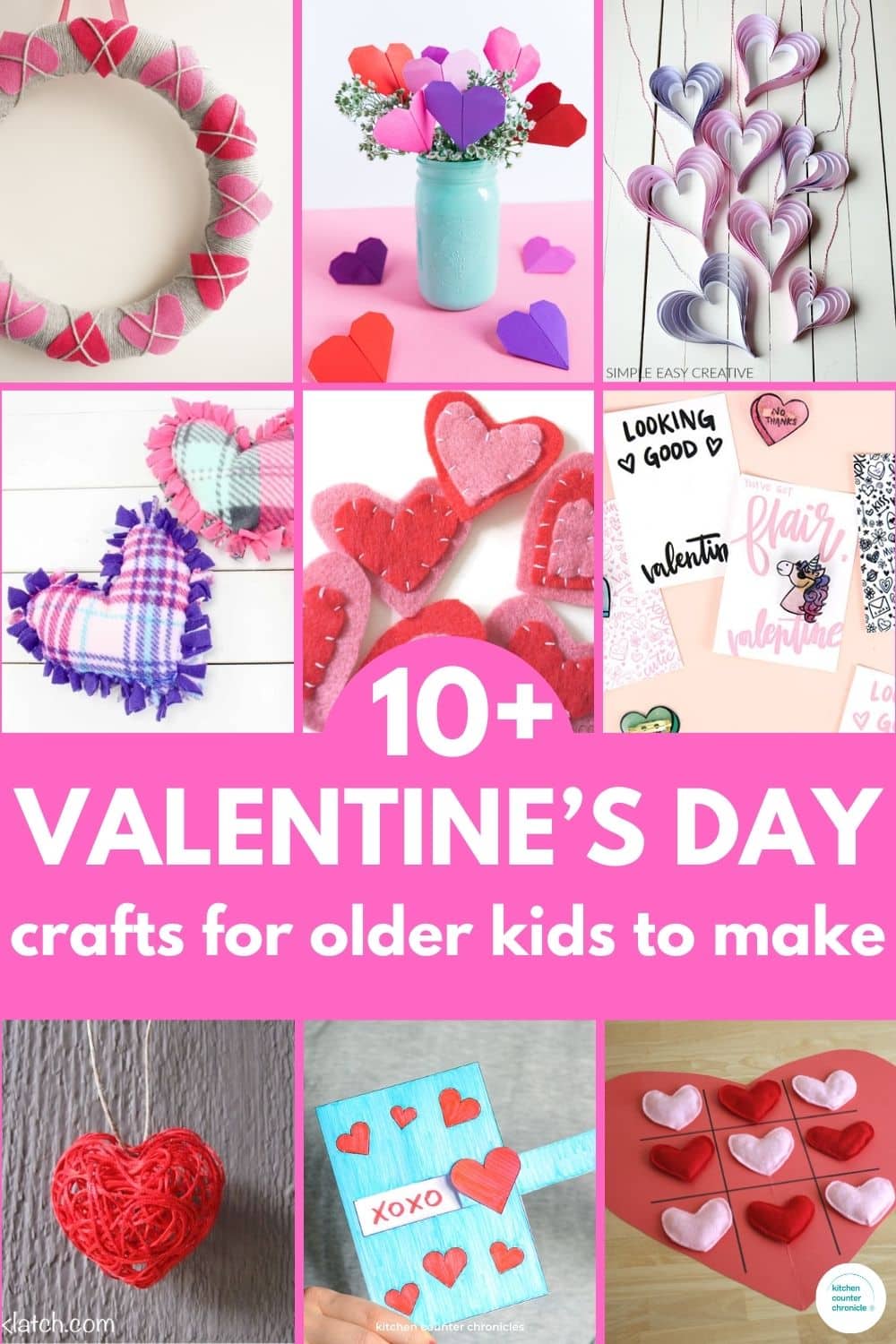 30 Fun and Easy DIY Valentines Day Crafts Kids Can Make