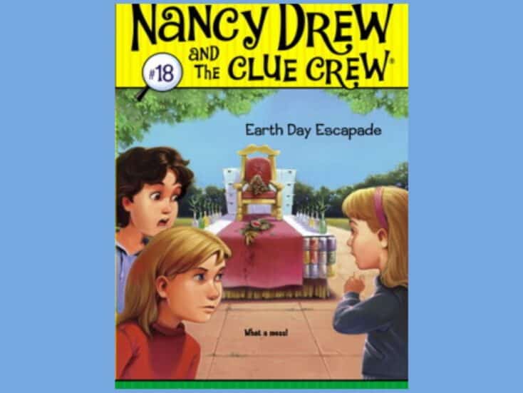 nancy drew earth day escapade book cover