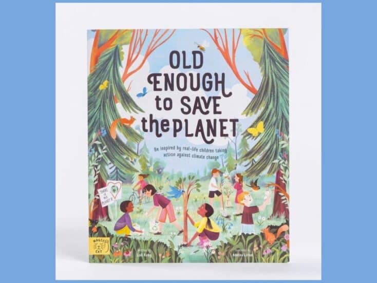 old enough to save the planet book cover