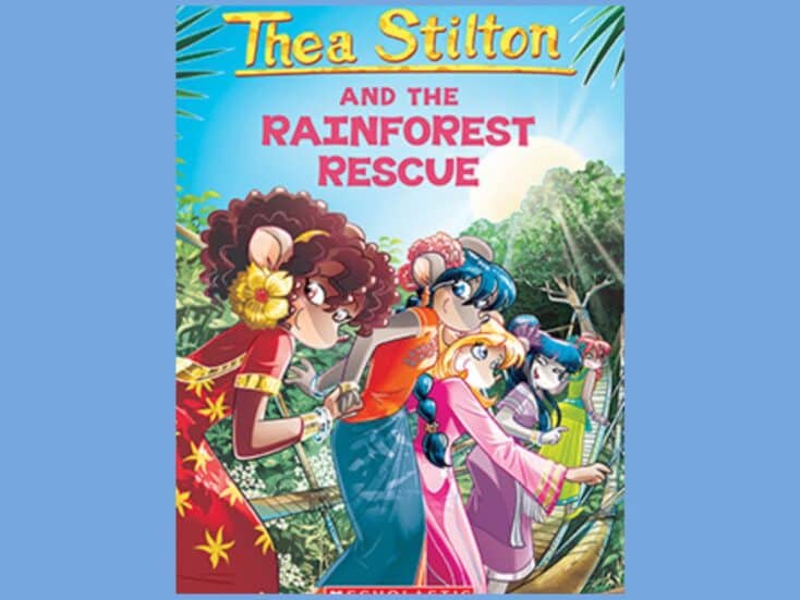 thea stilton and the rainforest rescue book cover