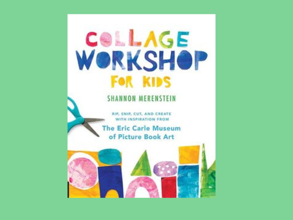 collage workshop for kids book cover