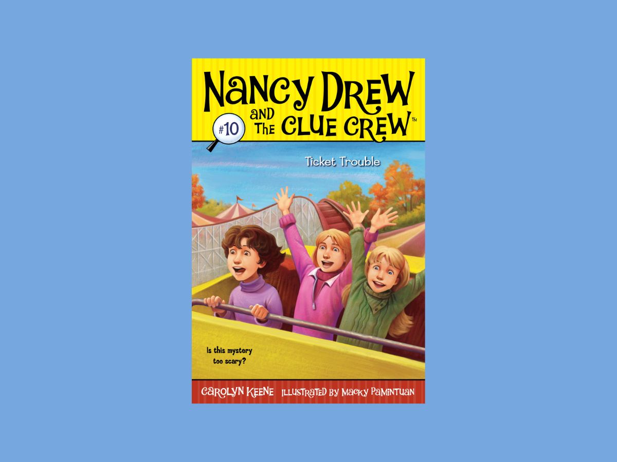 nancy drew ticket trouble book cover