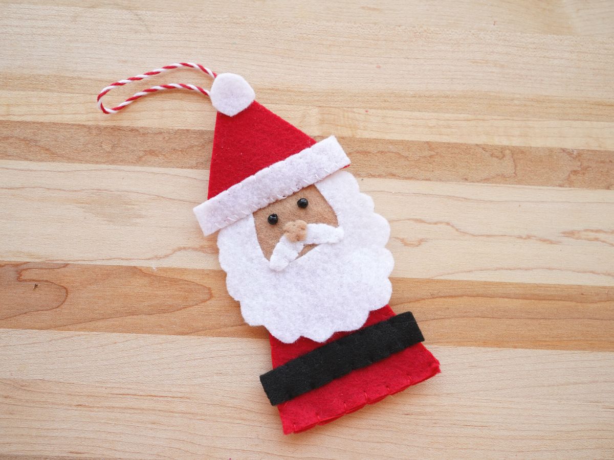 Santa Ornament