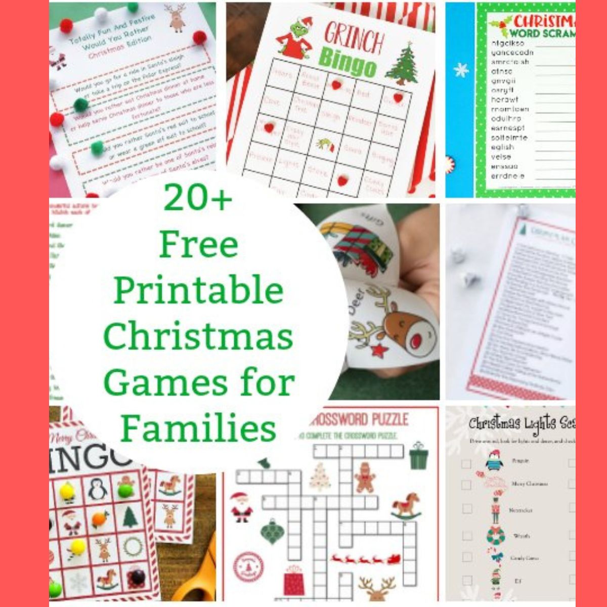 20-free-printable-christmas-games-for-the-whole-family for Free Printable Christmas Games For Families 20+ Free Printable Christmas Games for the Whole Family for Free Printable Christmas Games For Families
